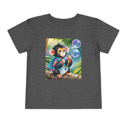 Bubble Magic in the Jungle Toddler Short Sleeve Tee