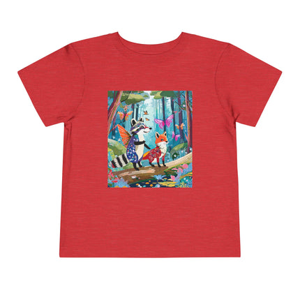 Whimsical Woodland Toddler Short Sleeve Tee