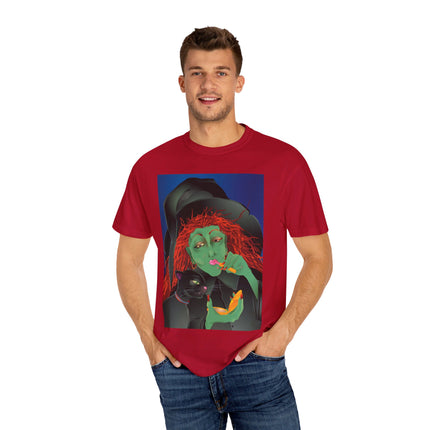 Mirror, Mirror A Witch's Touch Unisex Garment-Dyed T-shirt