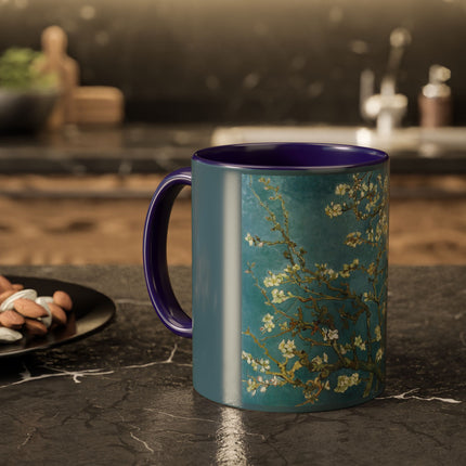 Almond Blossom by Vincent van Gogh Colorful Mugs (11oz, 15oz)