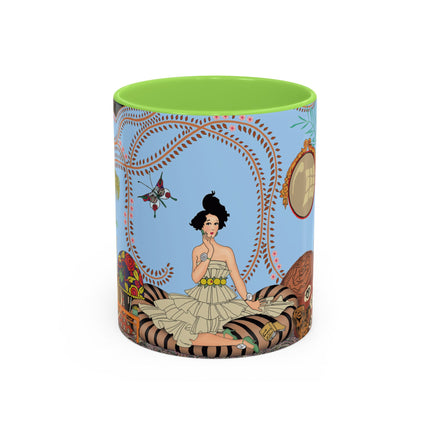 Minuit … ou l’appartement à la mode by George Barbier Colorful Mugs (11oz, 15oz)