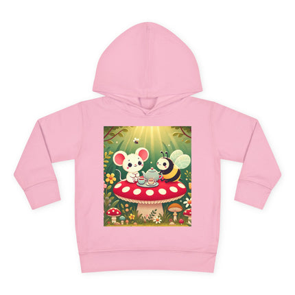 Tea Time Friends Toddler Pullover Fleece Hoodie
