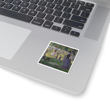 A Sunday on La Grande Jatte by Georges Seurat Kiss-Cut Stickers (4 Sizes)