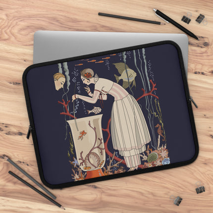 L'Etourdissant Petit Poisson (The Dazzling Little Fish) by George Barbier Laptop Sleeve