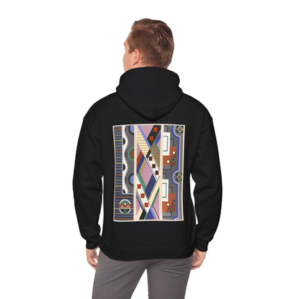 Collection decors et couleurs Pl.19 by Georges Valmier Heavy Blend™ Hooded Sweatshirt