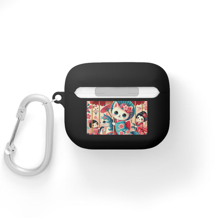 Geisha Kitten's Enchanted Carousel Ride AirPods and AirPods Pro Case