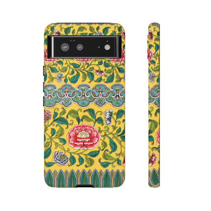 Chinese Floral Illustration by Owen Jones Phone Cases