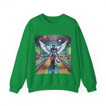Samurai Robot Angels Unisex Heavy Blend™ Crewneck Sweatshirt