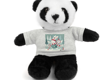Candy Cane Timekeeper Bunny Stuffed Animals with Tee