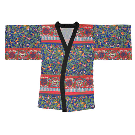Chinese Ornament by Owen Jones Long Sleeve Kimono Robe (AOP)