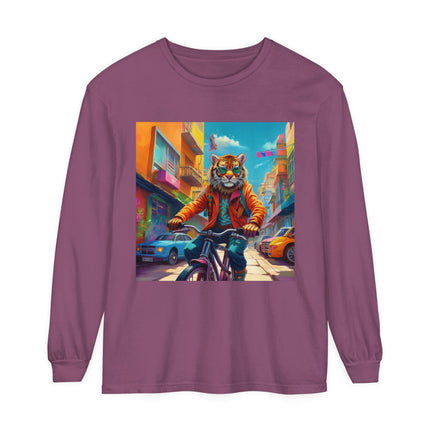 Urban Bike Ride Long Sleeve T-Shirt