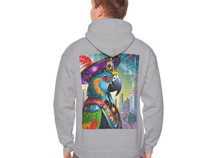 The Parrot Aristocrat – Heavy Blend™ Hooded Sweatshirt
