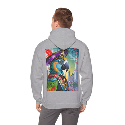 The Parrot Aristocrat – Heavy Blend™ Hooded Sweatshirt