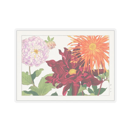 Dahlia by Tanigami Kônan Kiss-Cut Stickers (4 Sizes)