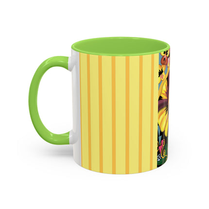 Enchanted Pansy Elegance Colorful Mugs (11oz, 15oz)