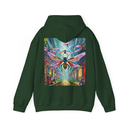 Neon Swarm – Heavy Blend™ Hooded Sweatshirt
