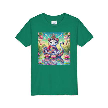 Geisha Kitten’s River Voyage Youth Short Sleeve Tee