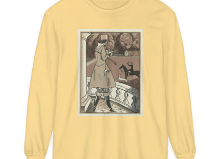 Amazone by Fernand Siméon Unisex Garment-dyed Long Sleeve T-Shirt