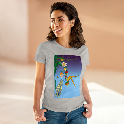 A Fairy’s Delight Women's Midweight Cotton Tee