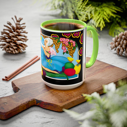 Blooms and Chicks Colorful Mugs (11oz, 15oz)