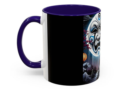 Geisha’s Black Ink Tears Colorful Mugs (11oz, 15oz)