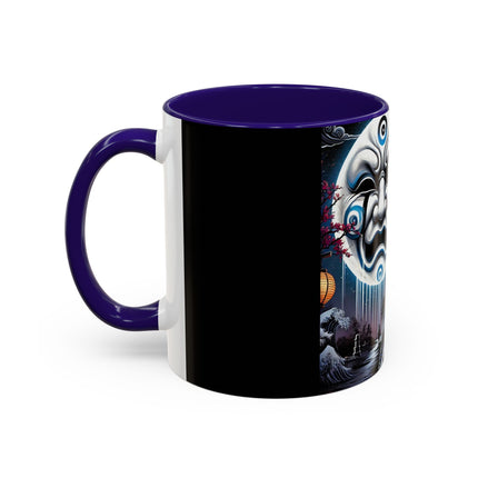 Geisha’s Black Ink Tears Colorful Mugs (11oz, 15oz)