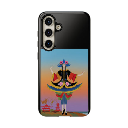 Colorful Dancer Phone Case – Vibrant Grace & Cultural Elegance