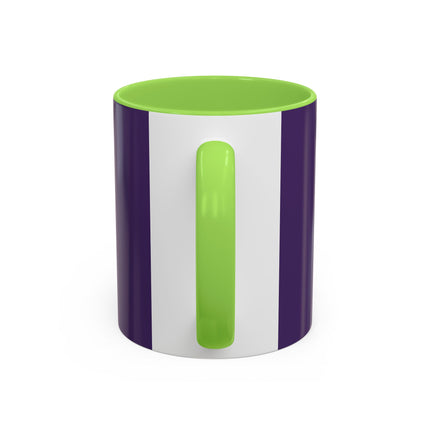 🎿❄️ The Winter Flower Skier Colorful Mug – Art Deco Alpine Fantasy