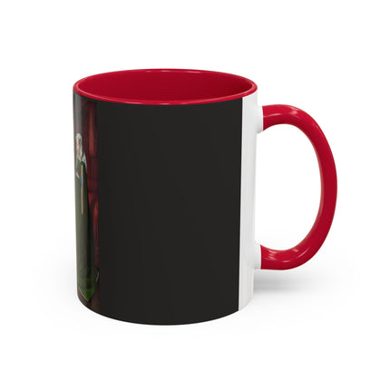 Arnolfini Portrait by Jan Van Eyck Colorful Mugs (11oz, 15oz)