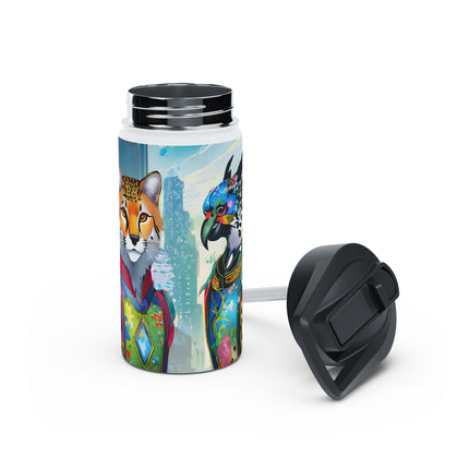 Cybernetic Duets Stainless Steel Water Bottle