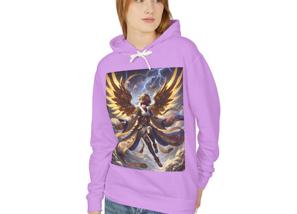 Valkyrie Descending Through Storm Hoodie