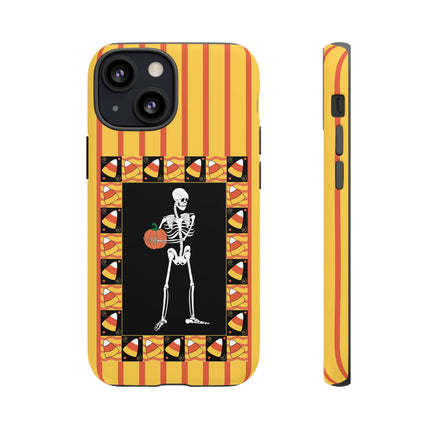 Candy Corn Skeleton Phone Cases