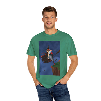 The Enchanted Witch Unisex Garment-Dyed T-shirt