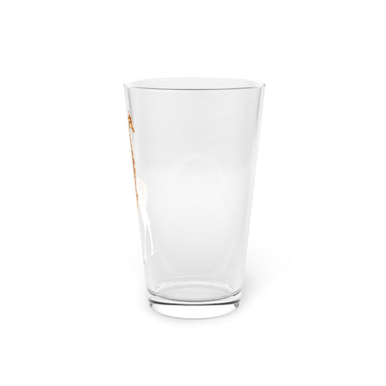 Giraffe by Charles Dessalines D' Orbigny Glass, 16oz