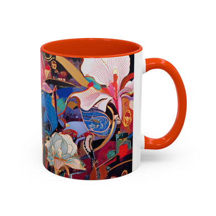 Ethereal Irises Colorful Mugs (11oz, 15oz)