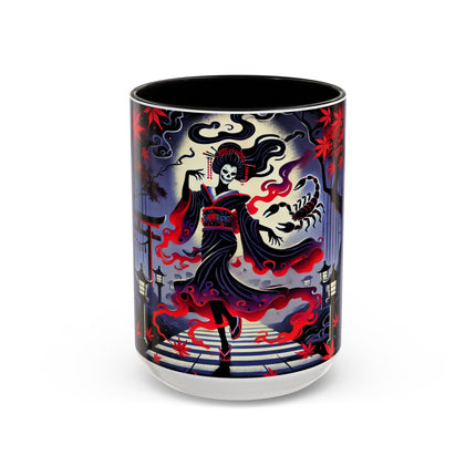 Halloween Sorceress Colorful Mugs (11oz, 15oz)