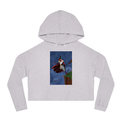The Enchanted Witch Women’s Cropped Hooded Sweatshirt