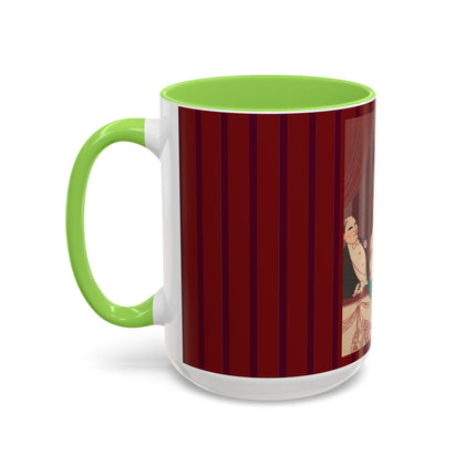 La Loge by George Barbier Colorful Mugs (11oz, 15oz)