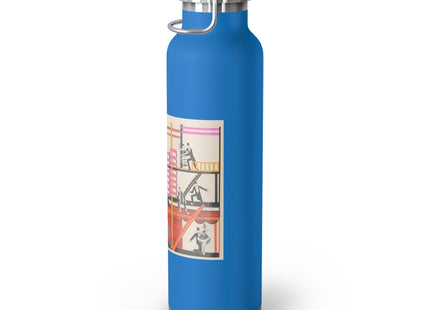 Maquettes de Théatre 4 by Alexandra Exter Copper Vacuum Insulated Bottle, 22oz