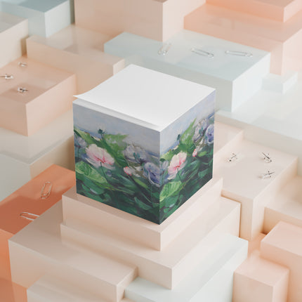 Water Lilies by Karl Hagemeister Note Cube
