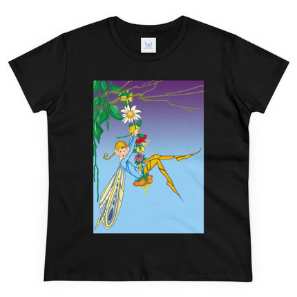A Fairy’s Delight Women's Midweight Cotton Tee