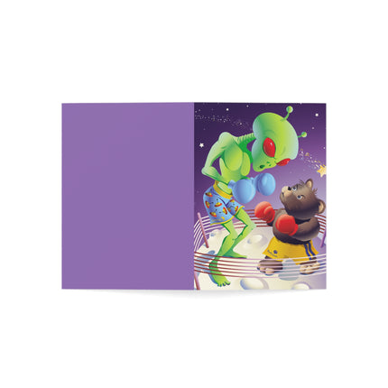 Cosmic Clash Greeting Cards (1, 10, 30, and 50pcs)