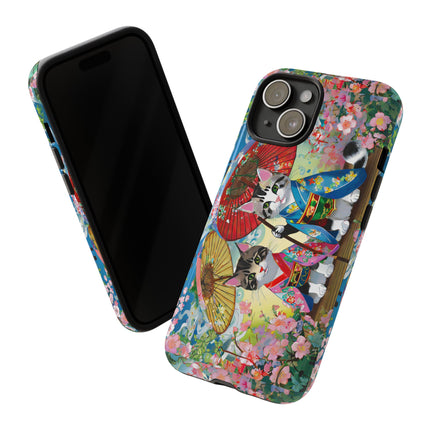 Kimono Kitties Phone Cases