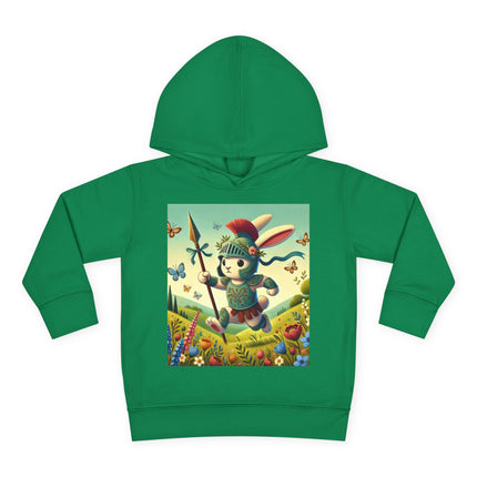 Rabbit Gladiator Toddler Pullover Fleece Hoodie