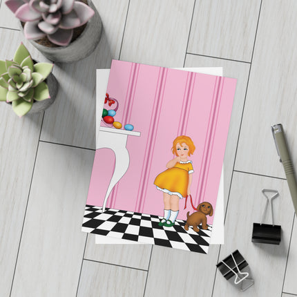 Easter Joy in Deco Hues Postcard Bundles (envelopes included) - Bundles of 10, 30, 50 Pieces
