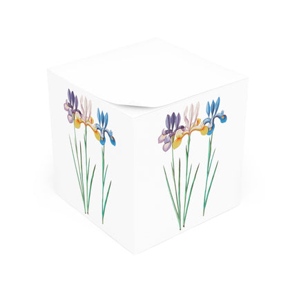 Iris, Iris sibirica by Anselmus Boëtius de Boodt Note Cube