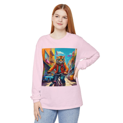 Urban Bike Ride Long Sleeve T-Shirt