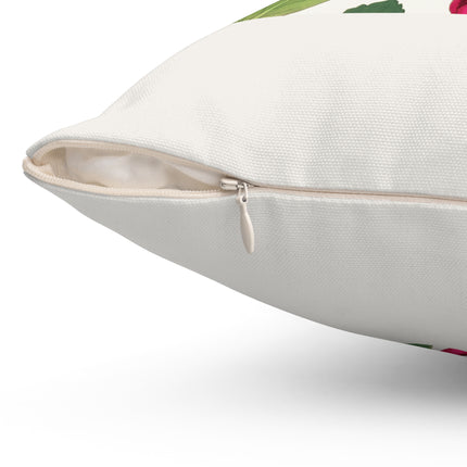 Dahlia by Tanigami Kônan Spun Polyester Square Pillow