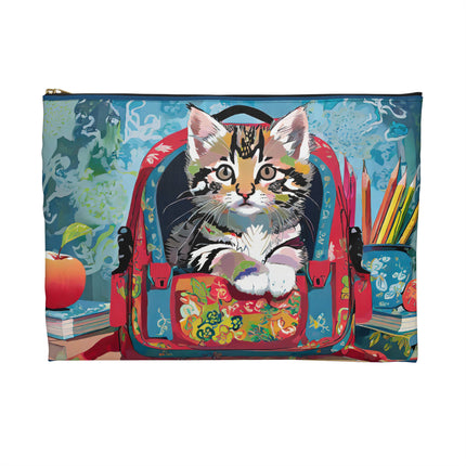 Whiskered Wanderings Pencil Case