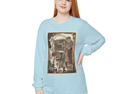 Bric-A-Brac by Fernand Siméon Garment-dyed Long Sleeve T-Shirt